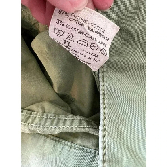 R DERWIN Litchfield Size 32 Green Slacks Pants W32 X 29.5 Inseam - Picture 10 of 11